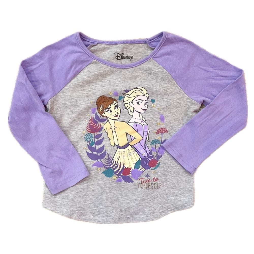 Disney x Jumping Beans | Frozen II “True to Yourself” Baseball T-Shirt